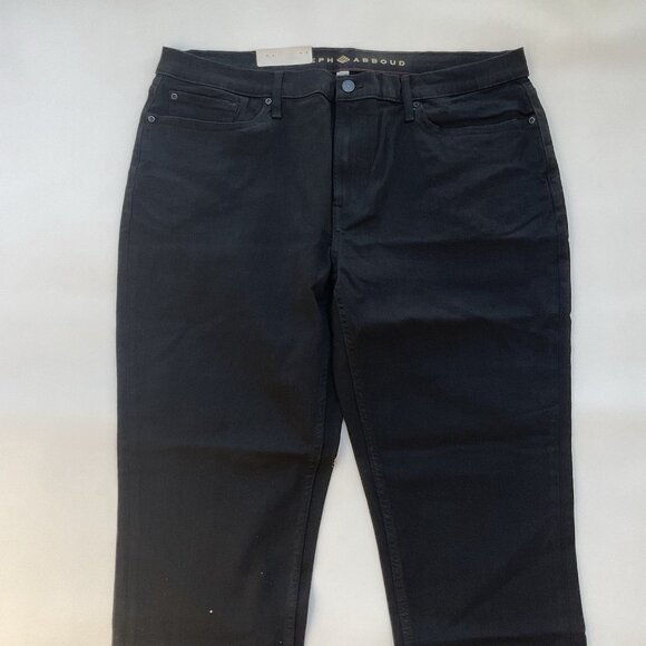 $60 Joseph Abboud Men’s Jeans Straight Fit Black Comfort Stretch Denim Sz 40X32 - Picture 8 of 11